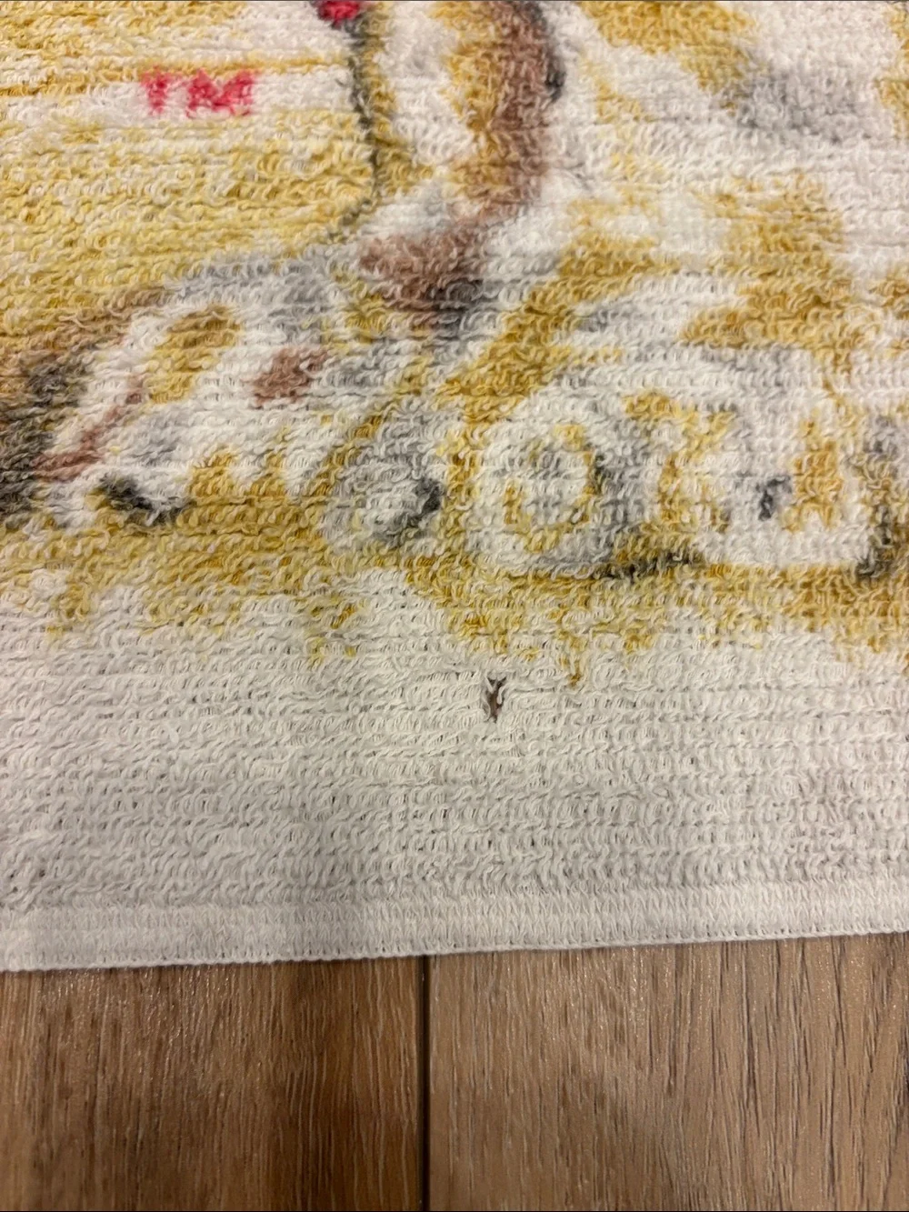 Vintage 1970s Hush Puppies Beach Towel Basset Hound Cotton 56x29 Oversized Pool